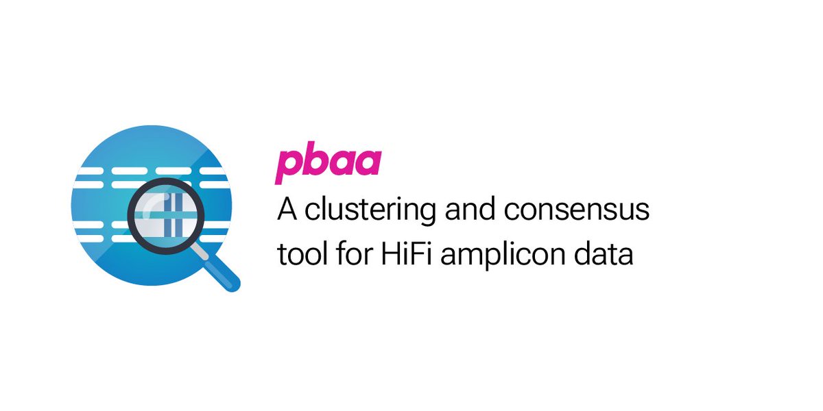 If you're working on #PacBio #HiFi data, you can cluster alleles and generate consensus sequences using pbaa. github.com/PacificBioscie…