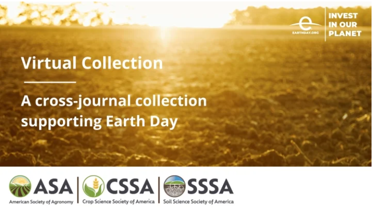 Earth Day is every day at @ASA_CSSA_SSSA! Read our collection of journal articles supporting Earth Day 🌎 acsess.onlinelibrary.wiley.com/doi/toc/10.100…