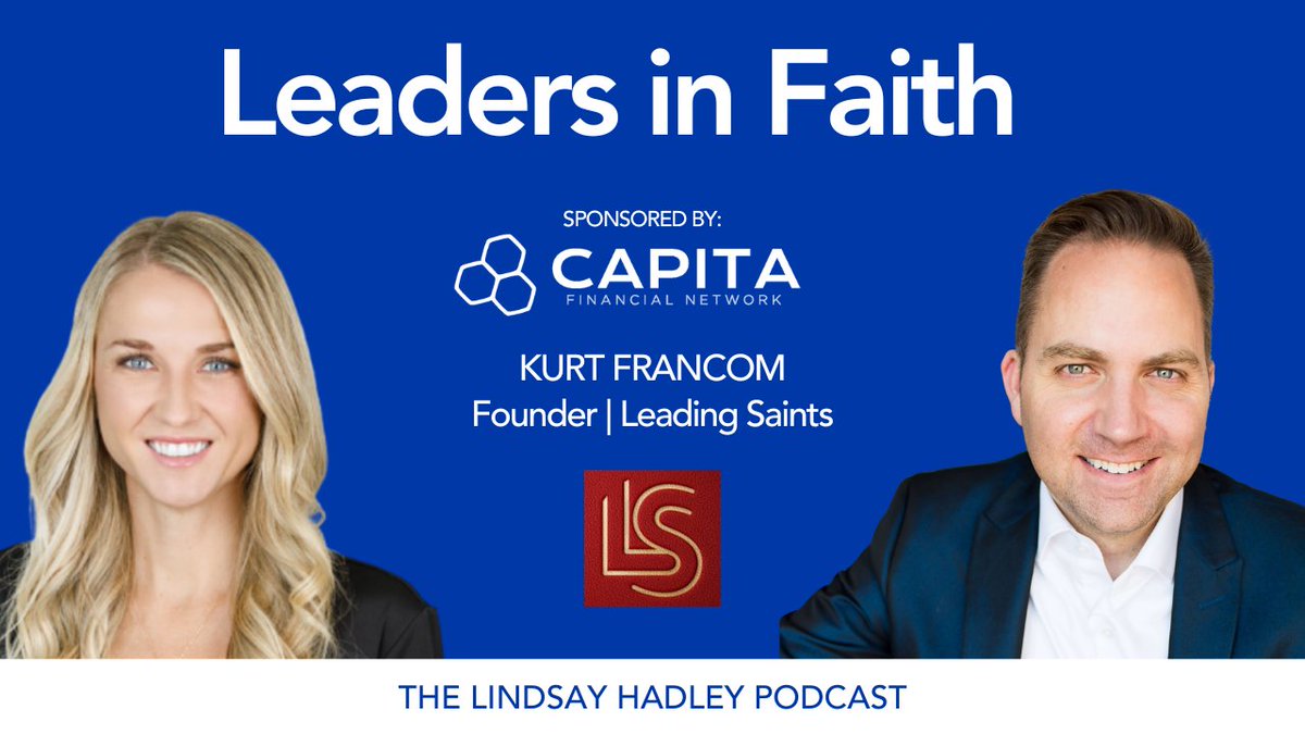 HadleyPodcast's tweet photo. I had an inspiring conversation with @kurthal, Executive Director of Leading Saints, where we discuss the joys and hurdles of serving as church leaders. Join us as we explore the journey of finding purpose and fulfillment in leadership. Don't miss out: https://t.co/NJblpbIgns https://t.co/CHGhCkpSuq
