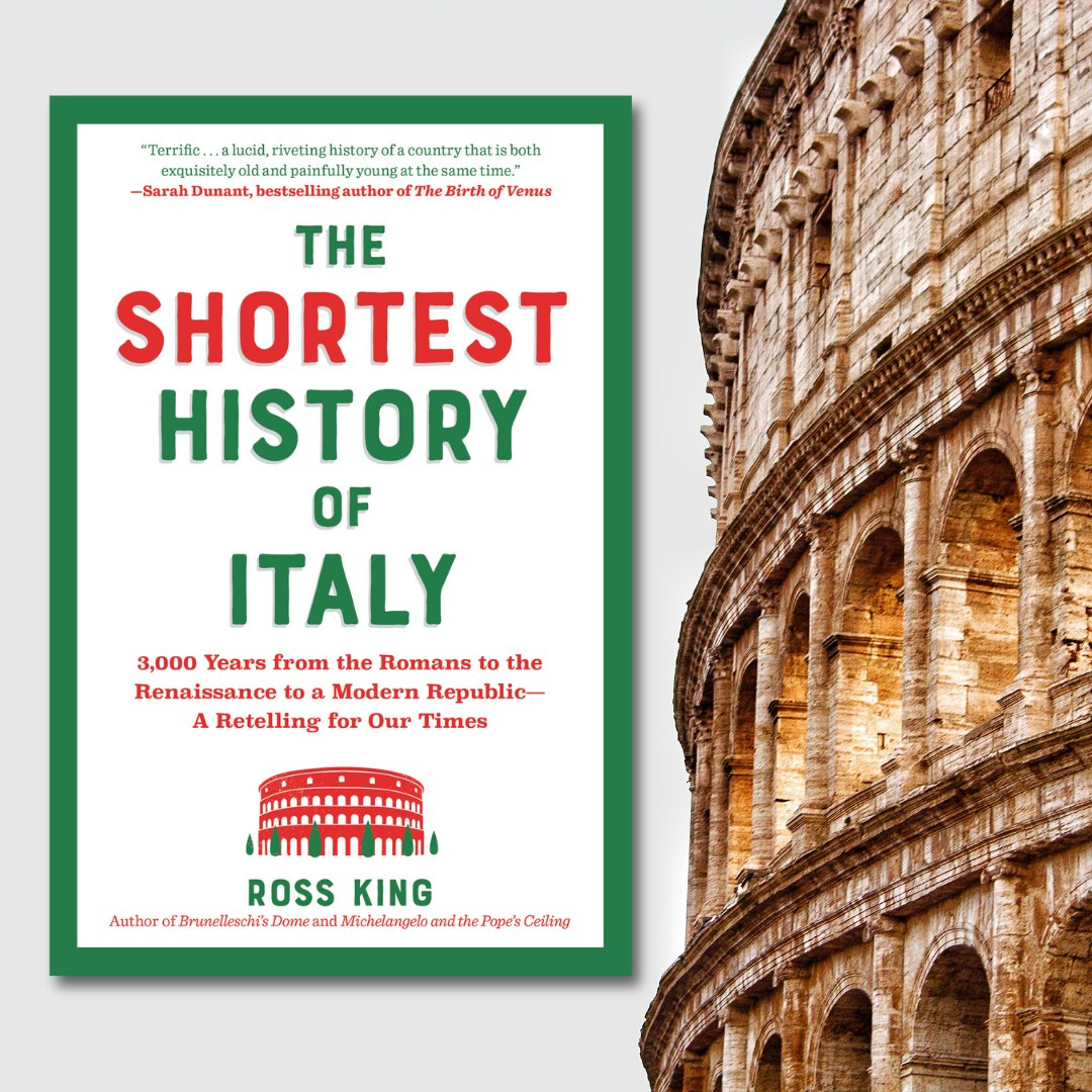 THE SHORTEST HISTORY OF ITALY is available now! This 'densely packed volume of tantalizing details' (#Booklist) is the perfect concise guide to thousands of years of #history. To get your copy of this vibrant portrait of #Italy, visit bit.ly/SHOItaly.