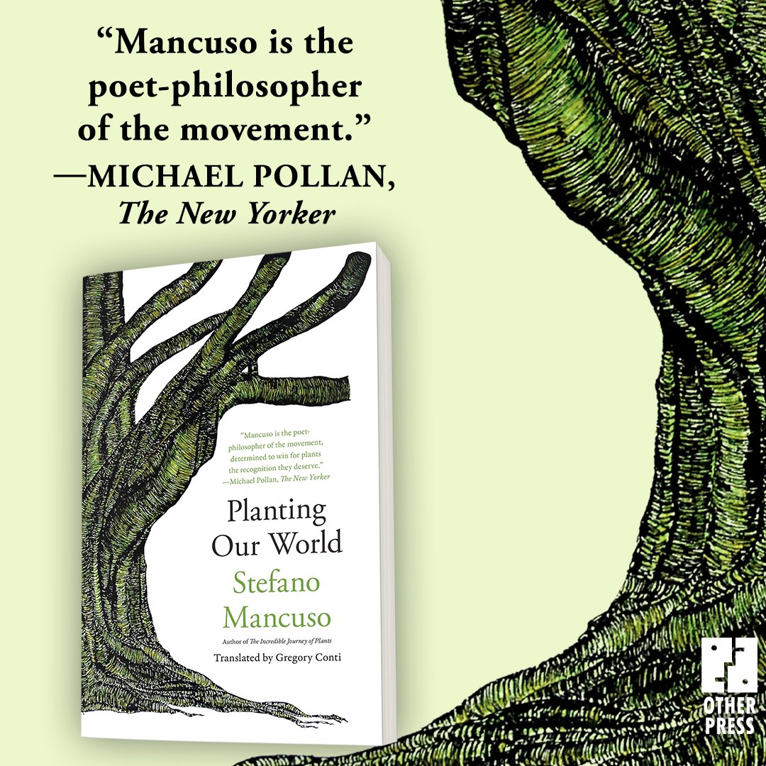 🚨 NEW RELEASE 🚨 With fun, fascinating vignettes, a renowned neurobiologist illuminates the interconnectedness of plant life and how we can learn from it to better plan our communities. Order PLANTING OUR WORLD: bit.ly/4cUbBdQ