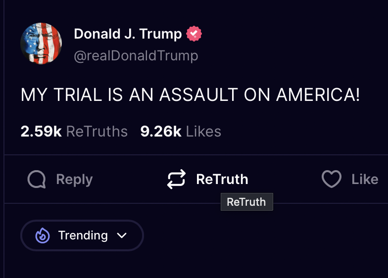 RBReich's tweet photo. Ironic post from some the driving force behind an *actual* assault on America, its Capitol, and our democracy. https://t.co/XG8zsb7drU