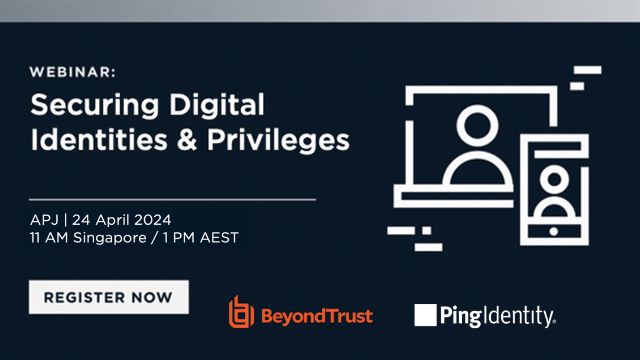 Don't miss this upcoming webinar from #PingIdentity and #PingPartner BeyondTrust! Learn why safeguarding digital identities is crucial and gain insights into integrating Identity Threat Detection and Response (ITDR) into your security strategy. ow.ly/rLYl30sBvmM