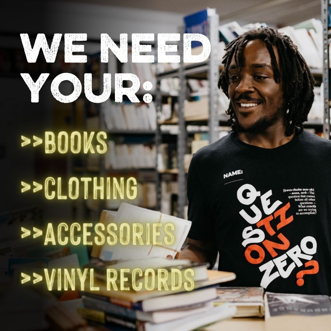 In the mood for spring cleaning? Our youth-run business needs your gently used books, clothing, shoes and accessories, and vinyl records. Every donation is fuel for job training in our youth run business! Find a drop off location or schedule a pickup: ow.ly/sN9k50Rhfpj