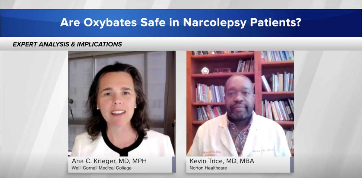 See Drs. Kevin Trice and Ana C. Krieger take 5 #CME minutes to answer: are oxybates safe for #narcolepsy patients? mededonthego.com/Video/program/…