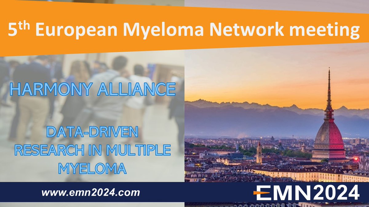 EMN (@emn_eummnet) on Twitter photo Second day of #EMN2024! We can’t wait for today's session with Harmony Alliance on data-driven research in multiple myeloma! <a href="/HarmonynetEU/">HARMONY Alliance Foundation</a> Second day of #EMN2024! We can’t wait for today's session with Harmony Alliance on data-driven research in multiple myeloma! <a href="/HarmonynetEU/">HARMONY Alliance Foundation</a>