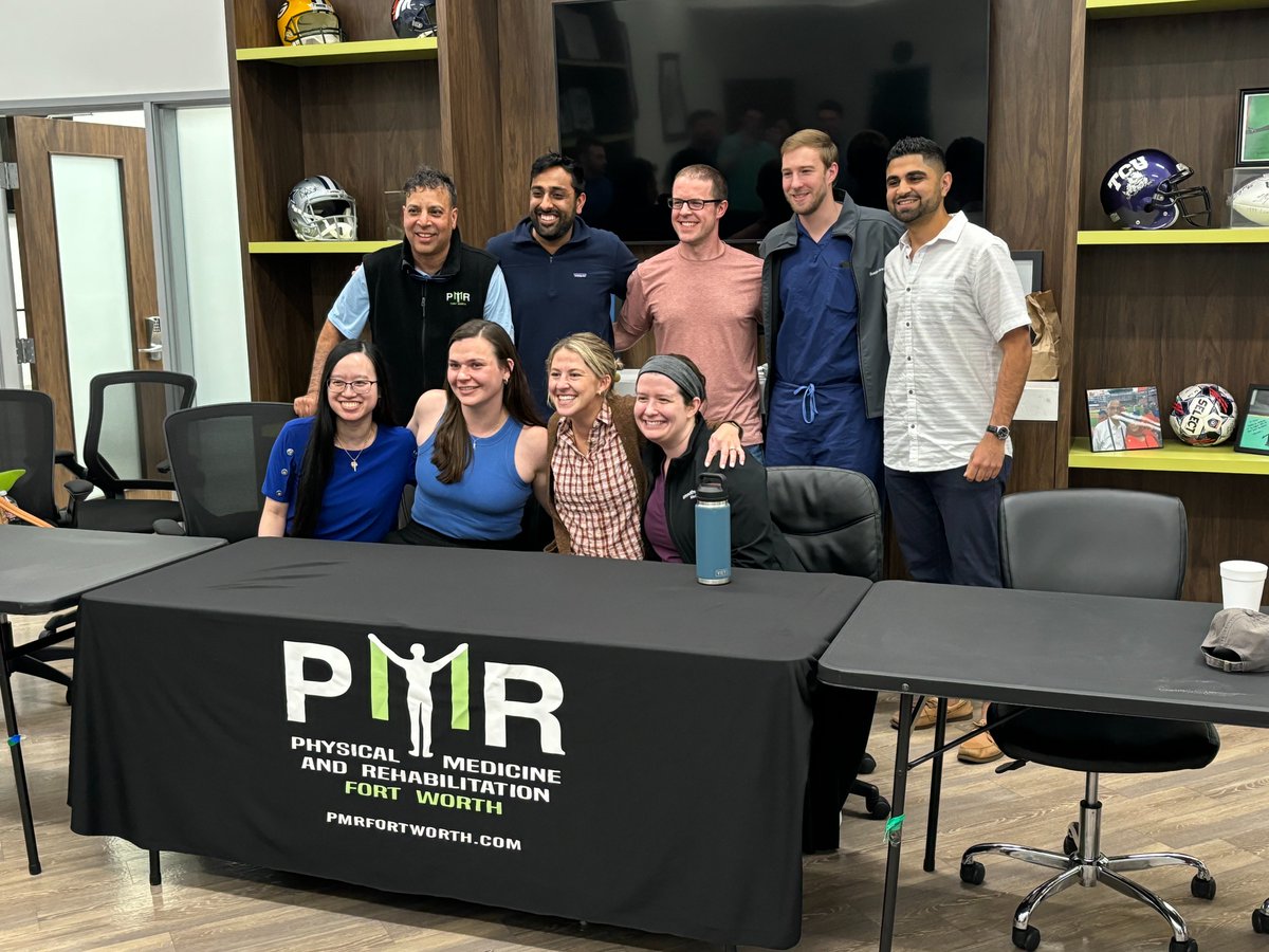 dougtaylor328's tweet photo. One of my favorite events of the year! Loved hearing from @dromarselod, attendings, residents and interns as well as newly matched 4th years about their #PMR journeys! https://t.co/zIfKi5kdtJ