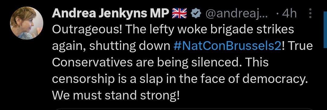 All Tory MPs are as dense as rocks but Andrea Jenkyns is like a Viz character.