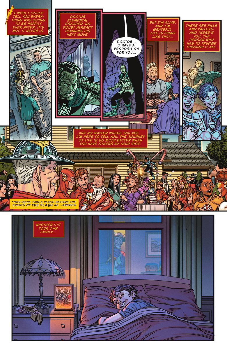 FlashLegacyBR's tweet photo. “Há montes e vales, e há você a pessoa que tem que passar por tudo e não importa onde você está, estou aqui para te dizer, a jornada da vida é muito melhor quando você tem outros ao seu lado, seja sua própria família ou sua família encontrada.” — Jay Garrick https://t.co/DWtLrrv3Hx