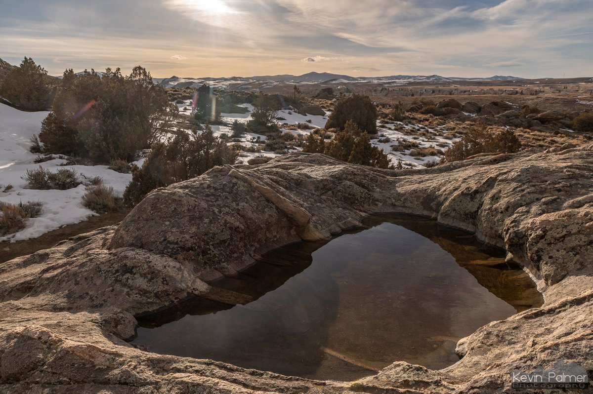 Indian Bathtubs in downstate Wyoming