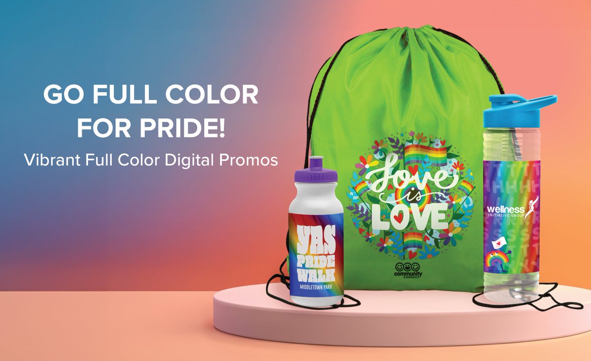 🌈 Bring on the PRIDE, bring on the FUN! 🎉 Our Full Color Promos are here to add a splash of excitement to your Pride Month celebrations! #PrideMonth #coloryourpride Explore Here: garyline.com/product-listin…