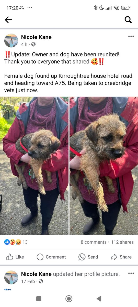 #BTposse they have been found and reunited with owner phew 🤗❤️