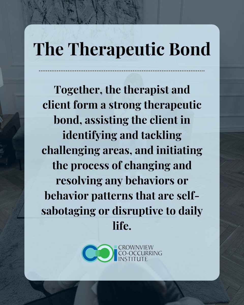 CrownviewI's tweet photo. The heart of healing lies in the bond between therapist and client. When trust is there, the therapy room becomes a space of understanding that fosters major growth.

 #isthere #majorgrowth #heartfeltmoment #therapyroom #bond #health #therapist #client #trust #therapy https://t.co/AUEassIH4z