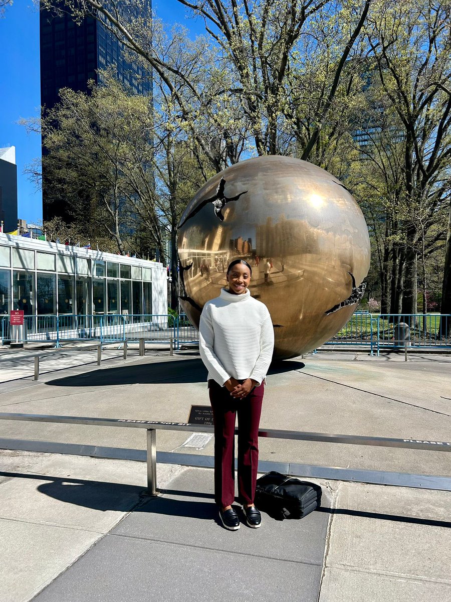 There is no future without #Youth! 🚀 CIF youth fellow Renée Cooper, working with @the_IDB, is in New York for events on the sidelines of @UNECOSOC #Youth2030. Stay tuned as she takes over our account today to advocate for boosting youth participation in #ClimateAction.