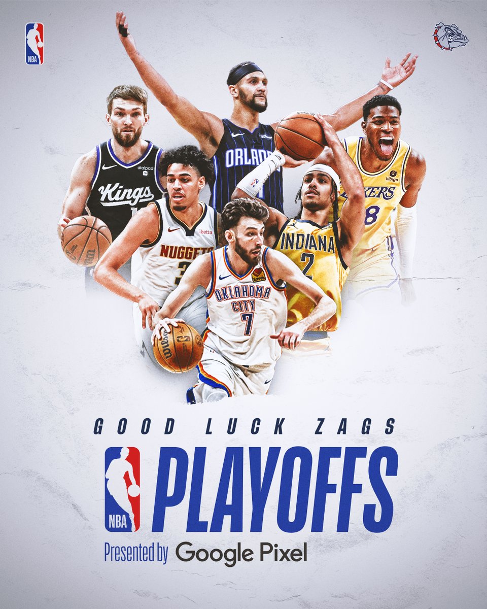Good luck to our guys in the @NBA Playoffs! 👏
