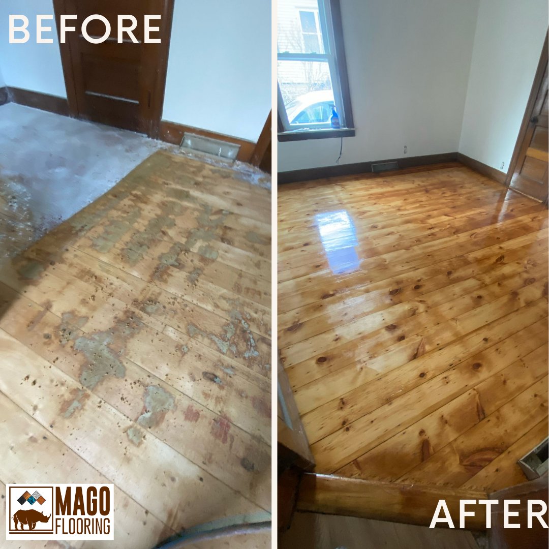 Our clients boast about our work, but for us, it's all about their satisfaction. 🌟 When it comes to repairs and floor refinishing in Massachusetts, Magoflooring is your top-choice tackle! 😊

 #ClientSatisfaction #FlooringRefinishing #FloorRepairs  #Massachusetts