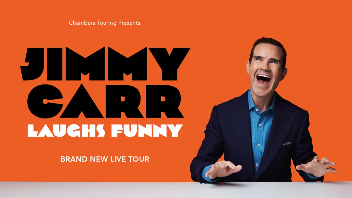 Who will be watching @jimmycarr's new Netflix special 'Natural Born Killer', out today? You can see Jimmy LIVE in his new show, Laughs Funny, at Richmond on 31 July. Book today ➡️ atgtix.co/4438JHa