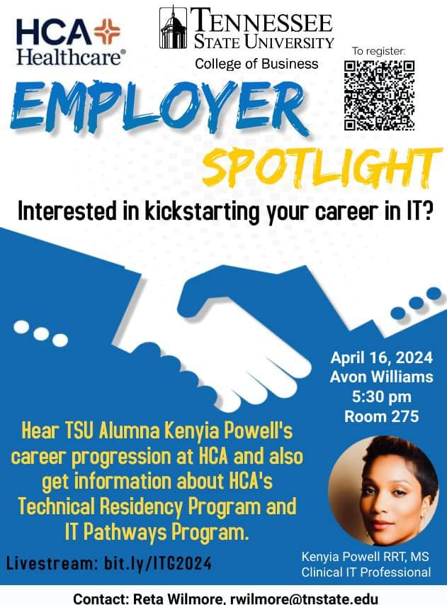 EpsilonPsi1929's tweet photo. It's Emerald Tuesday and our #emeraldspotlight is on Soror Kenyia Powell!  Kenyia was nominated by HCA to represent them on the TSU business education panel. She'll be speaking later today and we wish her all the best.  Keep shining your light bright Soror!! #emspot #EP4Iota https://t.co/jBUHjCQyFf