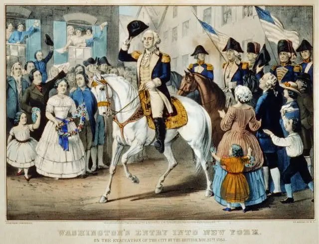 April 16, 1789: George Washington left Mount Vernon for New York City, and embarked on a 220-mile journey to assume the presidency. He traveled by horse and carriage over seven days on rough roads, and he was celebrated in towns along the way with luxury dinners and festivities.…