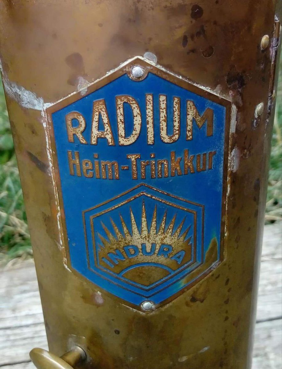 Radium was used everywhere in the past!