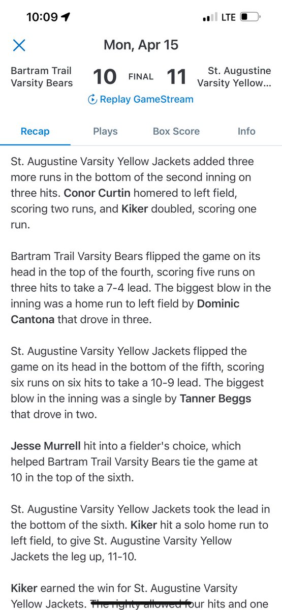 _SAHS_BASEBALL's tweet image. LET’S GO 💥💥💥 these boys battled to the end💥💥💥
