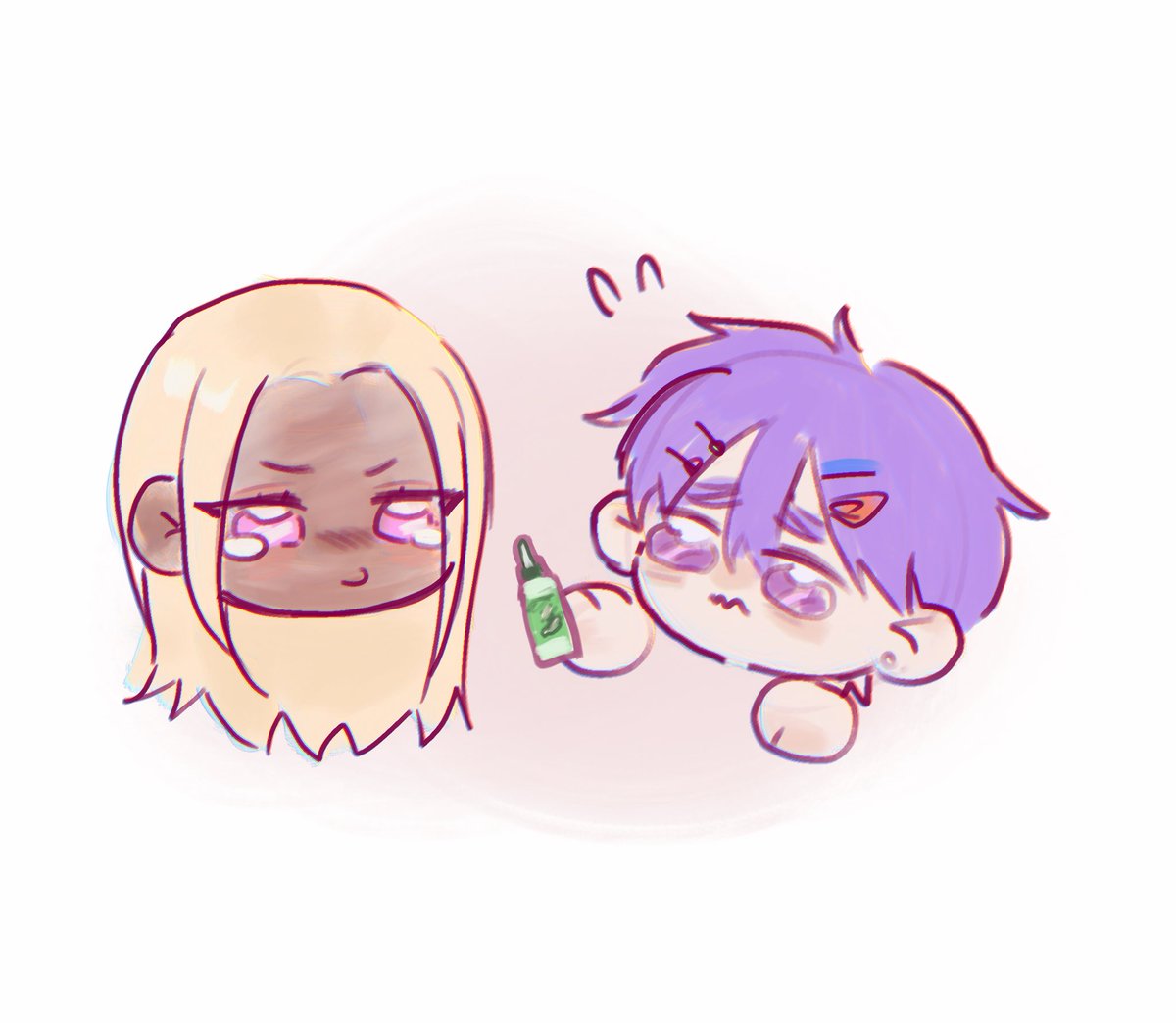 Junpei_csk's tweet photo. @Karina_csk //พยักหน้าเข้าใจ รีบไปเอาเจลมาให้🏃‍♂️(つД`)ノ//

“มาแล้วคับ !”

“ถ้าอยากได้อะไรเพิ่ม บอกผมได้นะ“😿 https://t.co/JHvlk287Qi