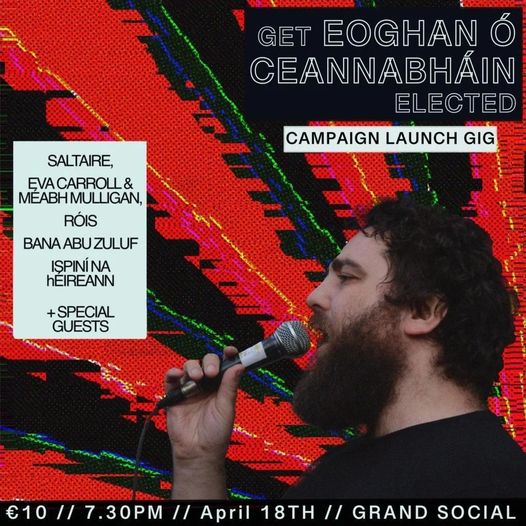 Let's get Eoghan Ó Ceannabháin elected to Dublin City Council! Tickets for his fundraiser available here: secure.tickets.ie/Listing/EventI…