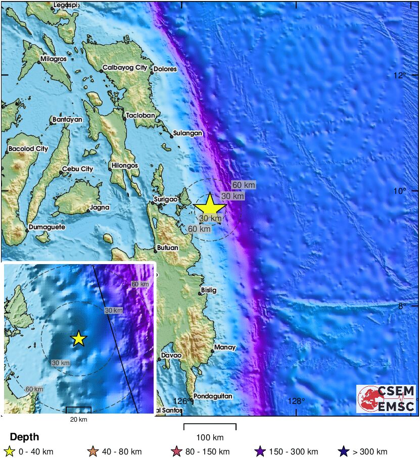 🔔#Earthquake (#lindol) M5.0 occurred 29 km SE of #Pilar (#Philippines) 20 min ago (local time 00:06:14). More info at:
📱emsc-csem.org/lastquake/how_…
🌐m.emsc.eu/?id=1647441
🖥emsc-csem.org/Earthquake_inf…