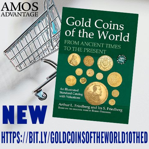 Shop the latest reference guides and coin-collecting literature at Amos Advantage!

Shop featured #coinsupplies here:
bit.ly/3vWlXJo

#numismatics #goldcoins #Friedberg #AmosAdvantage #CoinWorld