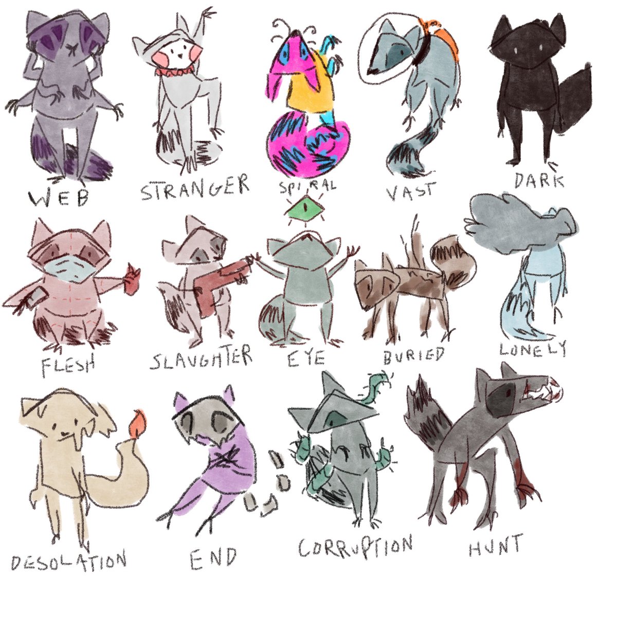 mintiliciouss's tweet photo. TMA fear raccoons 🦝 https://t.co/2WePIvNhLS