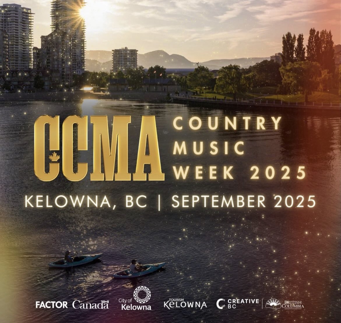 A few years ago, in the midst of the pandemic I got pulled in to a dream the City of Kelowna and Tourism Kelowna were working on.

Flash forward…with a bit of hard work behind the scenes with a great group of people…it’s happening!!!!!!!!!! ❤️💯

<a href="/CCMAofficial/">CCMA</a> #ccma #ylw