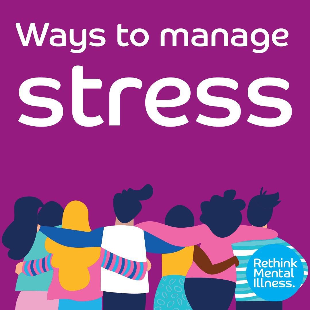💬 Although #stress isn’t an illness, it can make us unwell if it’s distressing or long term. ➡ It can be helpful to put steps in place to manage if we're feeling stressed. 🔗 For #StressAwarenessMonth head to the link in our bio to find out more about managing stress