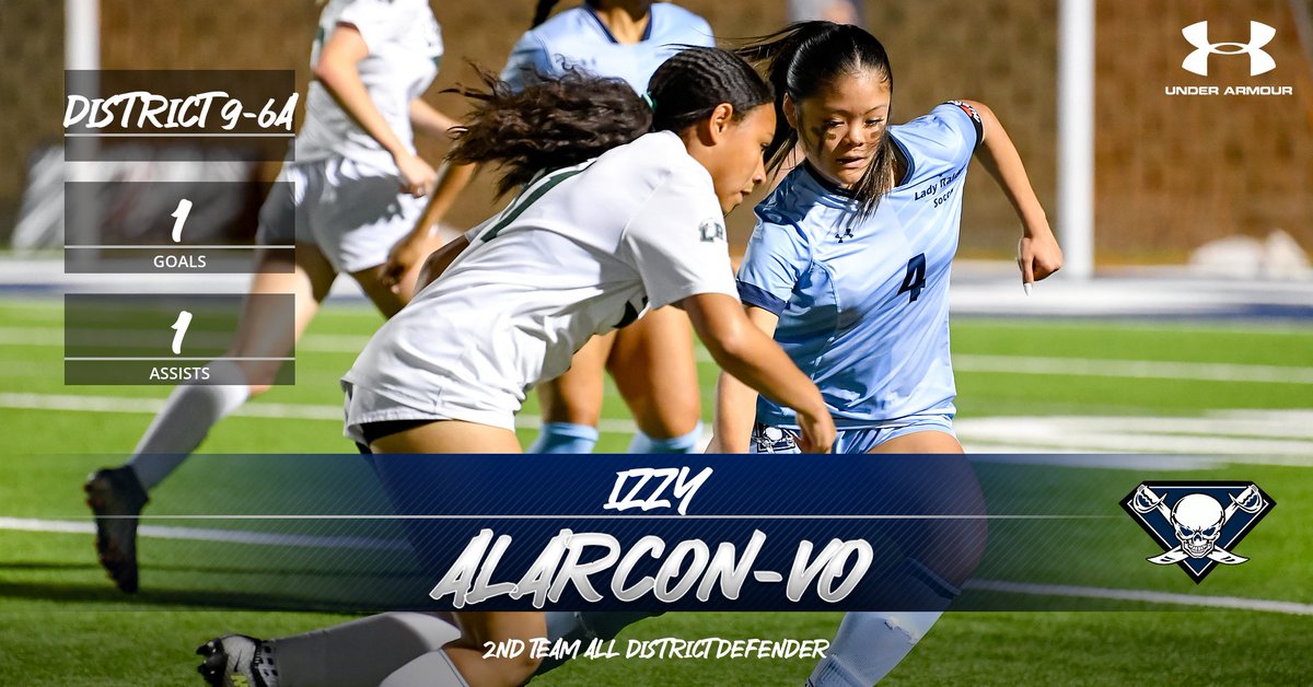 WELadyRaiderSoc's tweet photo. Congratulations to Isabelle Alarcon-Vo on a great season and being named 2nd Team All District! https://t.co/YazEfxGGSQ