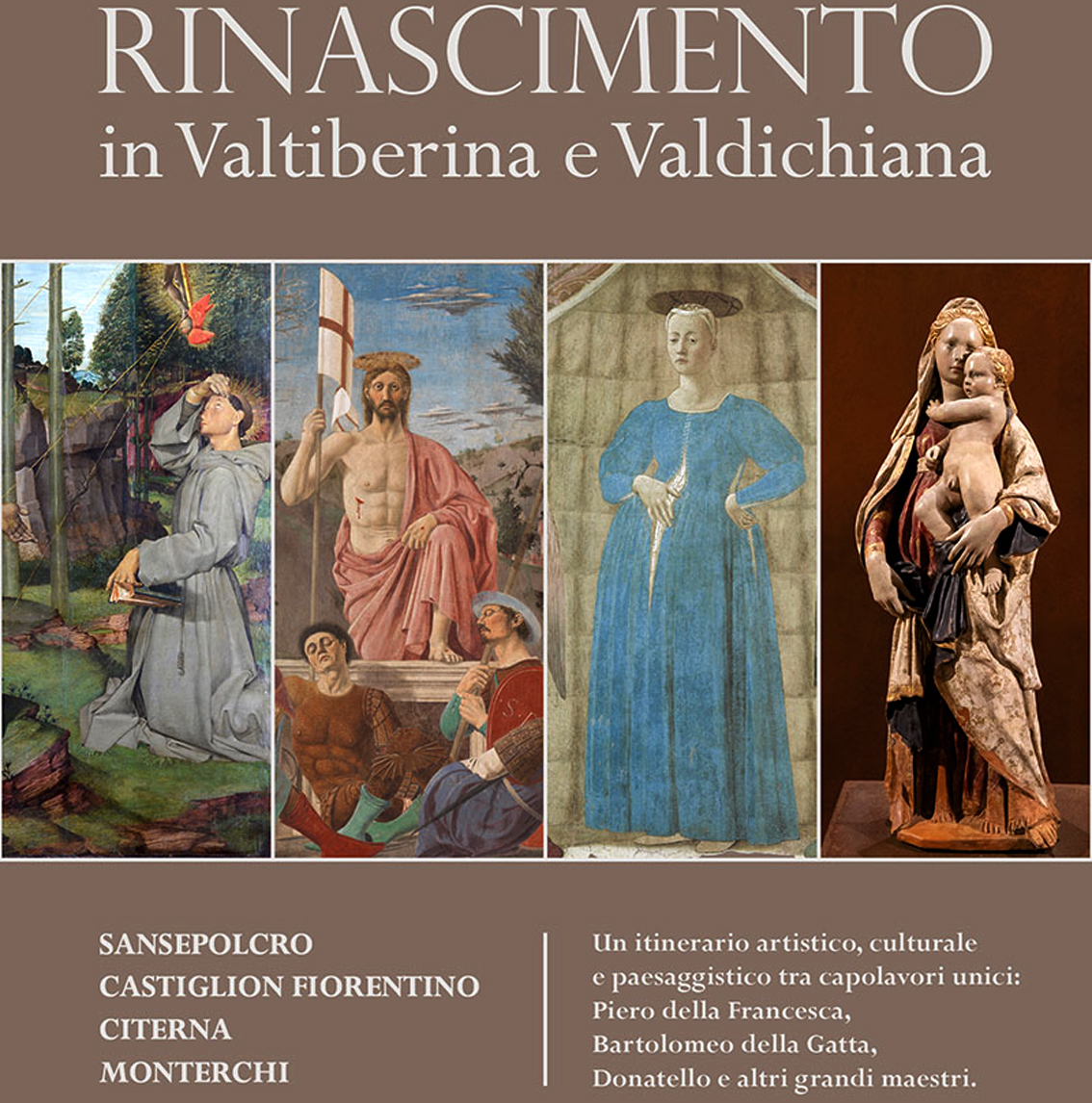 TurismoItaliaNw's tweet photo. Rinascimento in Valtiberina e Valdichiana: il nuovo itinerario turistico si snoda fra Sansepolcro, Castiglion Fiorentino, Citerna, Monterchi
Leggi la notizia https://t.co/r8atyEhlp3
#valtiberina #valdichiana #sansepolcro #castiglionfiorentino #citerna #monterchi #turismo https://t.co/79j5XXmiOr