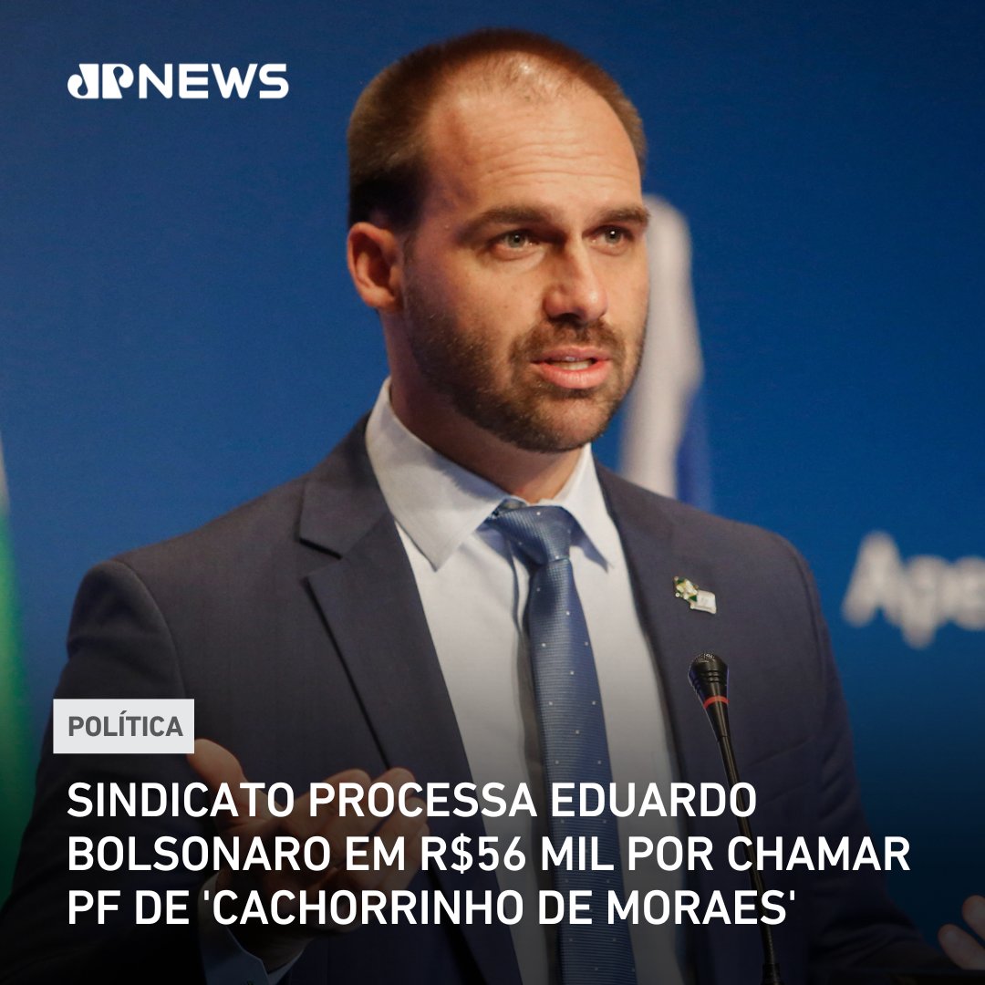 O Sindicato dos Delegados da Polícia Federal do Paraná moveu uma ação nesta segunda-feira (15) contra o deputado federal Eduardo Bolsonaro (PL-SP). O processo pede uma indenização de R$56,4 mil por danos morais. A medida foi movida mediante as declarações do parlamentar no dia…