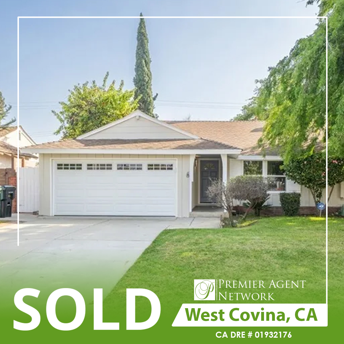 ** Sold **
1834 E Stuart Ave, West Covina, CA 91791 | $943,000
SFR, 3 bed, 2.5 bath, 1,524 sqft, 7,446 sqft lot
Listed by Snowie Liu at Premier Agent Network

#WestCovina #ca #california #singlefamily #residential #homes #home #realtor #agent  #investor #premieragentnetwork