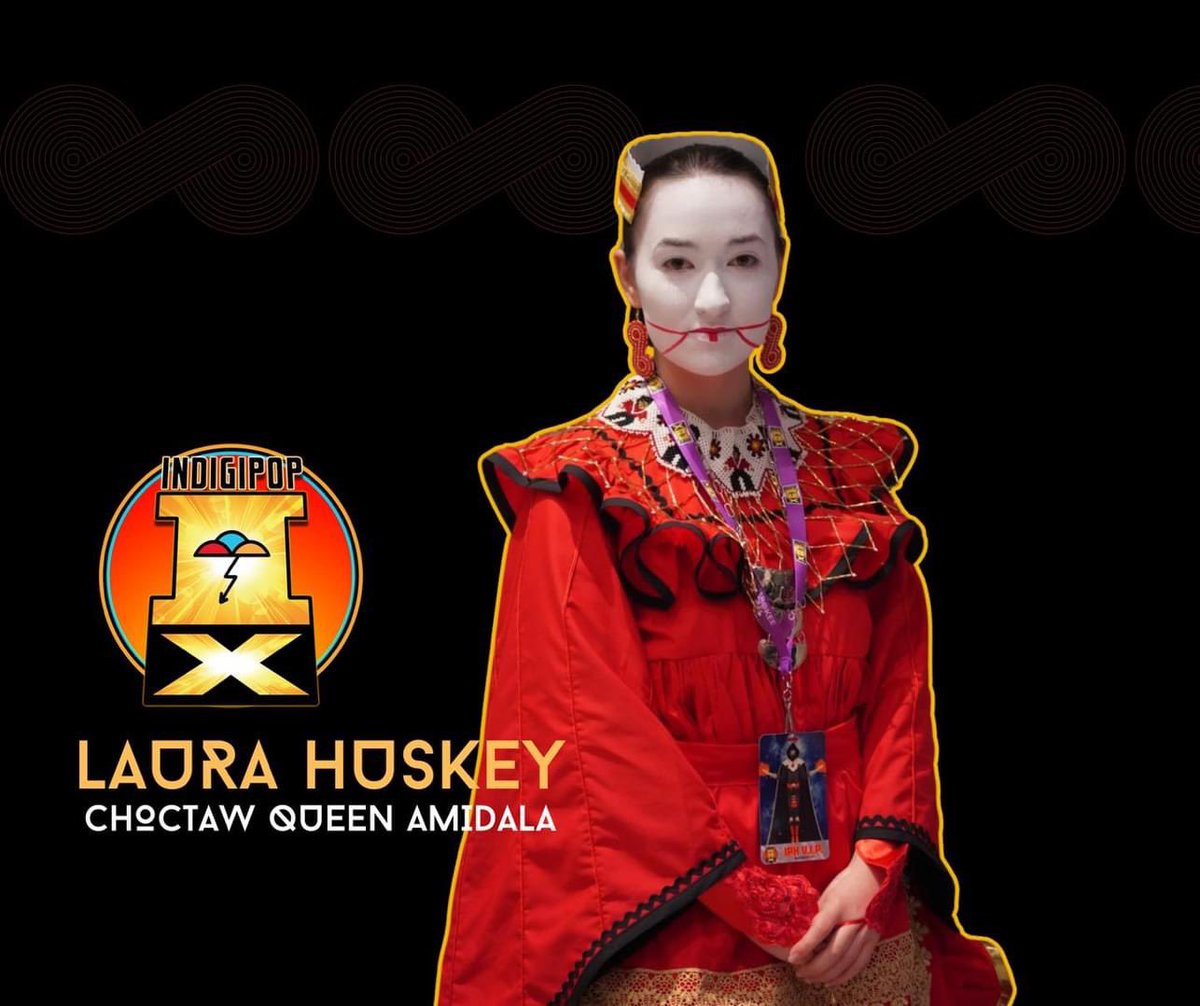 Congratulations to the #IndigipopX2024 #Cosplay Contest Best in Show winner Laura Huskey as Choctaw Queen Amidala!!! Congratulations on your win & for inspiring the inner Native kiddo inside all of us! 

#IPXinOKC
#IndiginerdsAssemble #firstamericansmuseum #AttentionIndiginerds