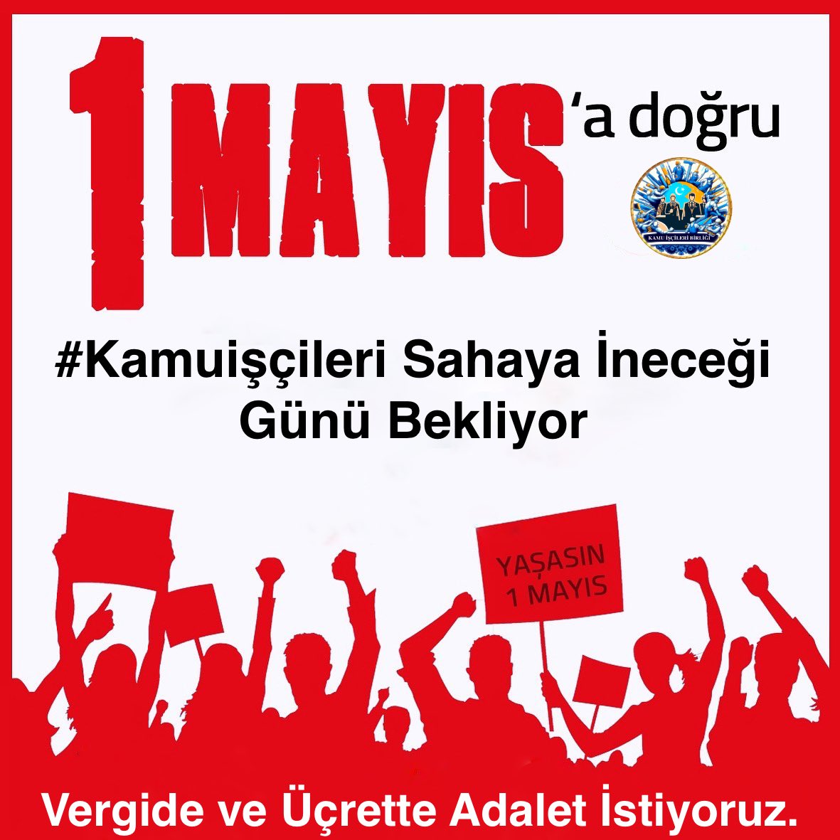 #Kamuişçileri #1Mayıs ı Bekliyor. 
@RTErdogan @isikhanvedat @ErbakanFatih @eczozgurozel @turkiskonf @hakiskonf @diskinsesi @nowhaber @fatihportakal @KucukkayaIsmail @ekremacikel