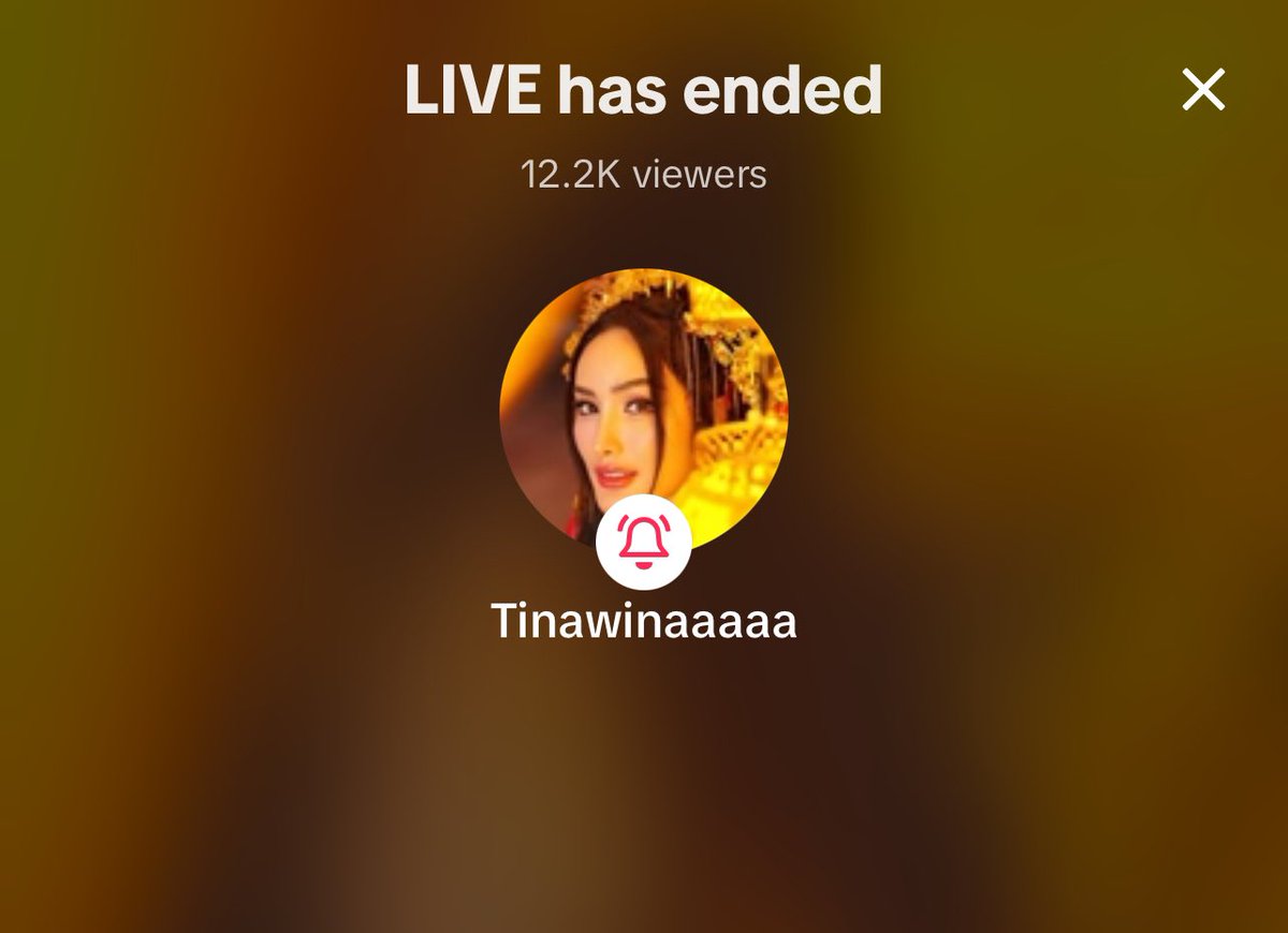 12.2k viewers for our Tina Habibi 🎉🎉 Congrats na for the wonderful news 🤍 Fly high bruh/habibi 💪💪💪 @tinawinaaaaa