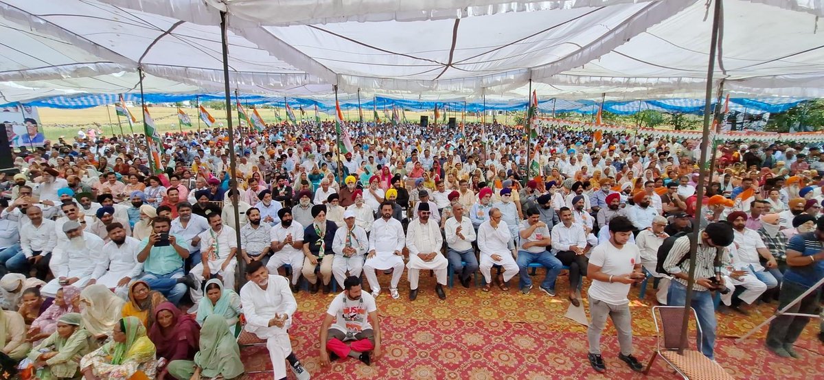 Today, along with Sh @SachinPilot ji addressed massive public rallies at Ram Leela Ground, Kathua and Khour Bhou, Suchetgarh in support of Congress ✋ Lok Sabha MP Candidates Sh @chlalsinghinc (Udhampur-Doda) & Sh @RamanBhalla_ (Jammu-Reasi) respectively. People of Jammu and…