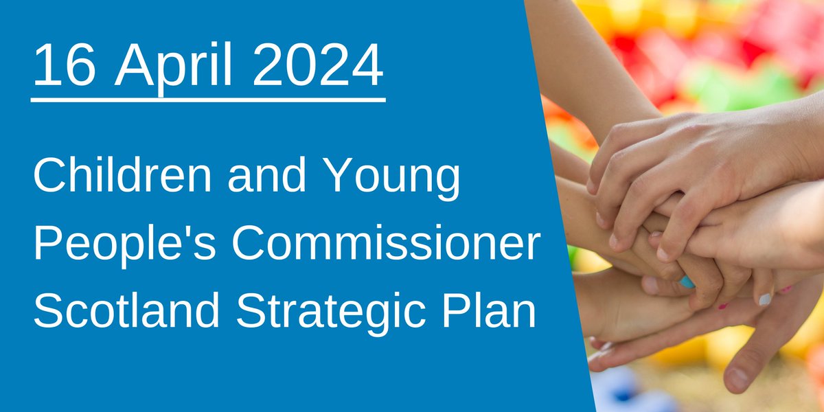 Tomorrow morning we will be scrutinising the @cypcs Strategic Plan for 2024-2028. We'll hear from the Commissioner, @NicolaKillean. Watch live from 9.30am: ow.ly/n1rA50Rh1Ov