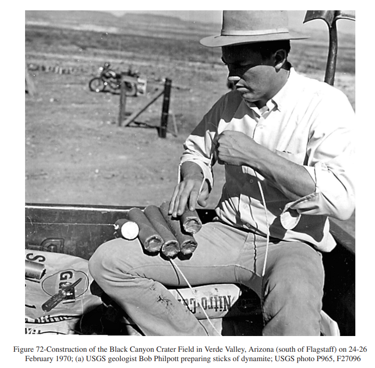 Sometimes if you want to study the Moon, you have to bring the Moon to you! I bet most geologists don't think they'll be working with dynamite when they start studying rocks, but we created a simulated Moon in the 1970s for astronaut training that you can still visit today!