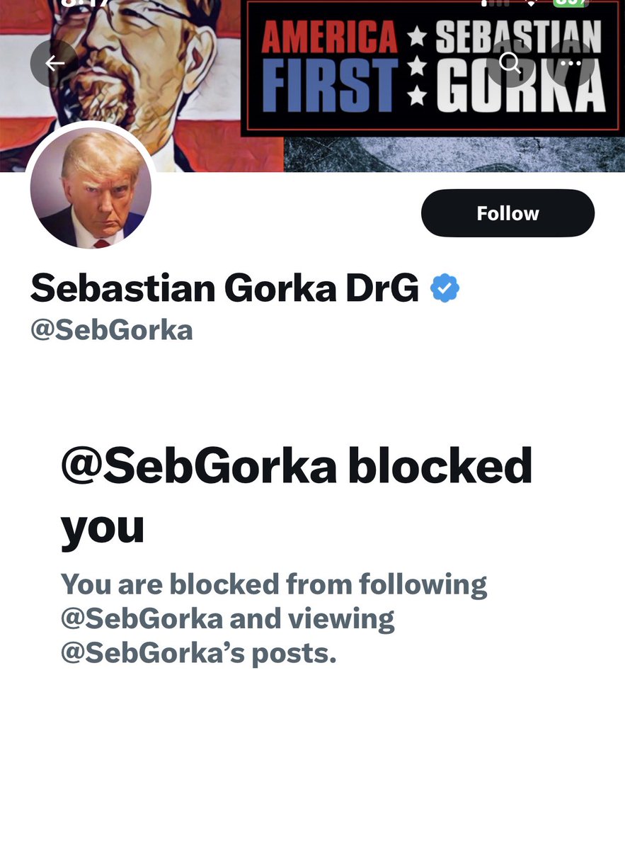 RL9631's tweet photo. I agree 💯 with President Trump @realDonaldTrump 
President Trump 2024!

I knew from the start Vivek was trying to back stab him. 
Vivek was and is working for the other side. 
Snake 🐍 
Just like so many others who are pretending to help President Trump. 
I will list a few of them.
They are blocking MAGA SUPPORTERS. 
This should give you something to think about.
1. AZ Sen. Wendy Rogers
2. Sebastian Gorka
3. Scott Presler….

There are several more of them…