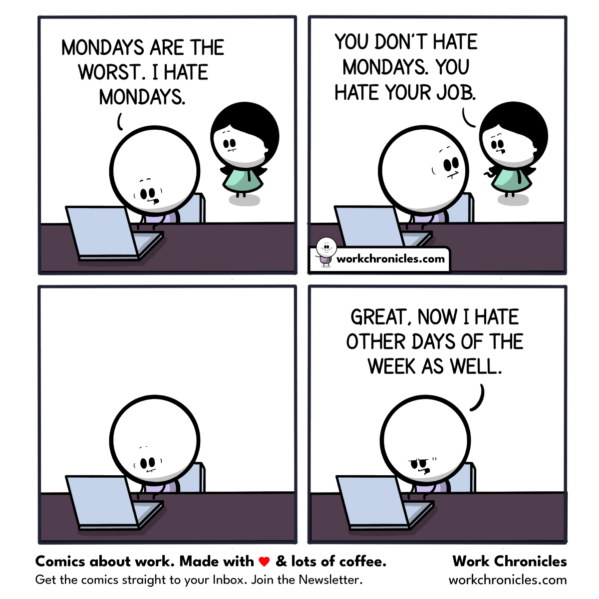 _workchronicles's tweet photo. Mondays are the worst https://t.co/Q4uaQbcRot