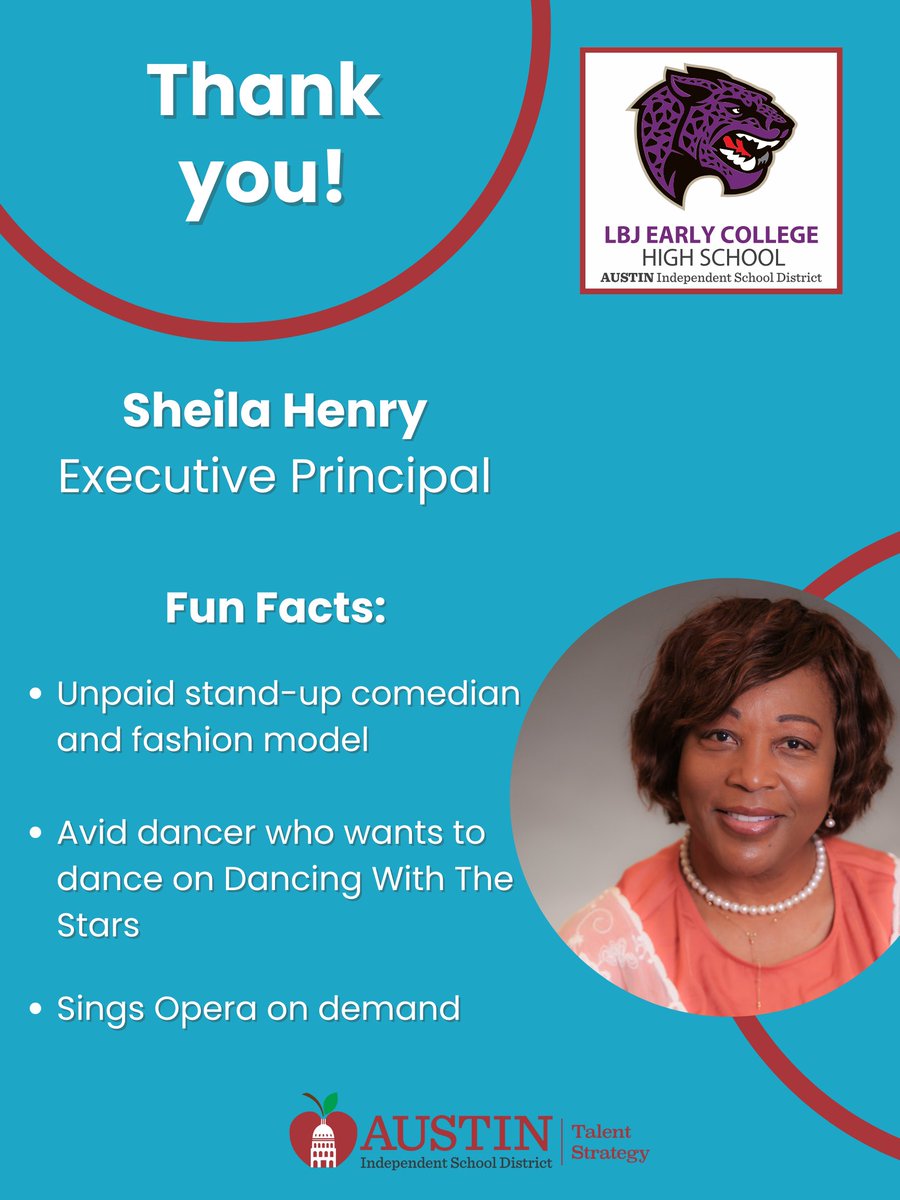 Welcome home, Sheila Henry! Thank you for all you do for our @AustinISD community and students. #AISDjoy #AISDProud