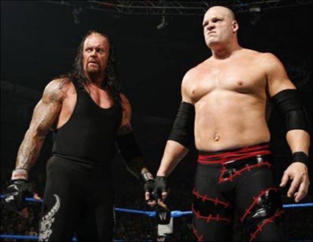 i grew up believing that kane and the undertaker were brothers