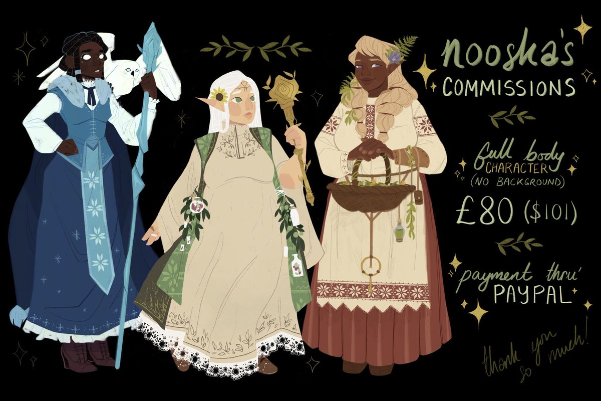nooskadraws's tweet photo. @egallagher_art i love drawing dnd characters! 🩷✨🌸 https://t.co/A7x2eSPj44