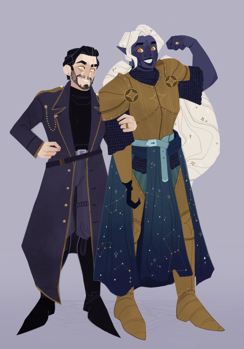 nooskadraws's tweet photo. @egallagher_art i love drawing dnd characters! 🩷✨🌸 https://t.co/A7x2eSPj44