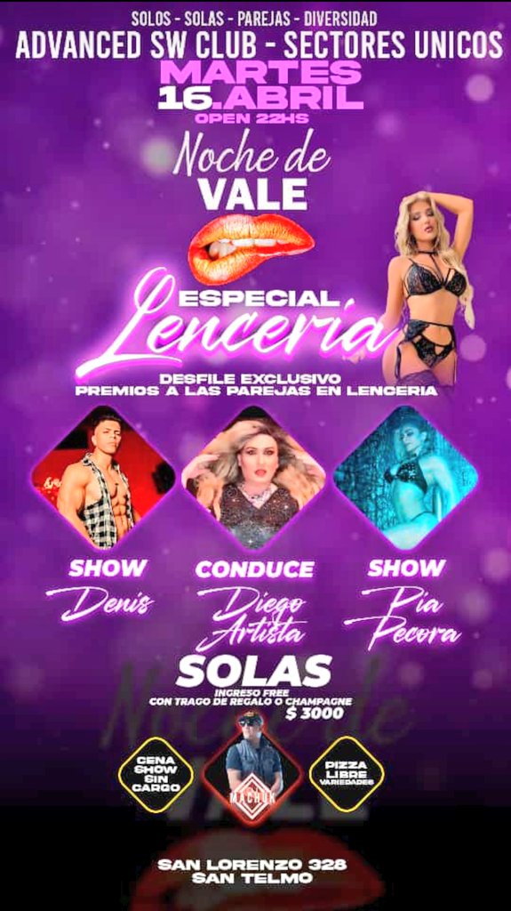 Pareja_zs's tweet photo. Hoy se vuelve!!!
#NocheDeVale #SanTelmoSwinger #Swinger_Caba #capitalfederalswinger #bsasswinger #Telegram #telegramhot
Telegram: Romala89 https://t.co/Jw33HQjpSV