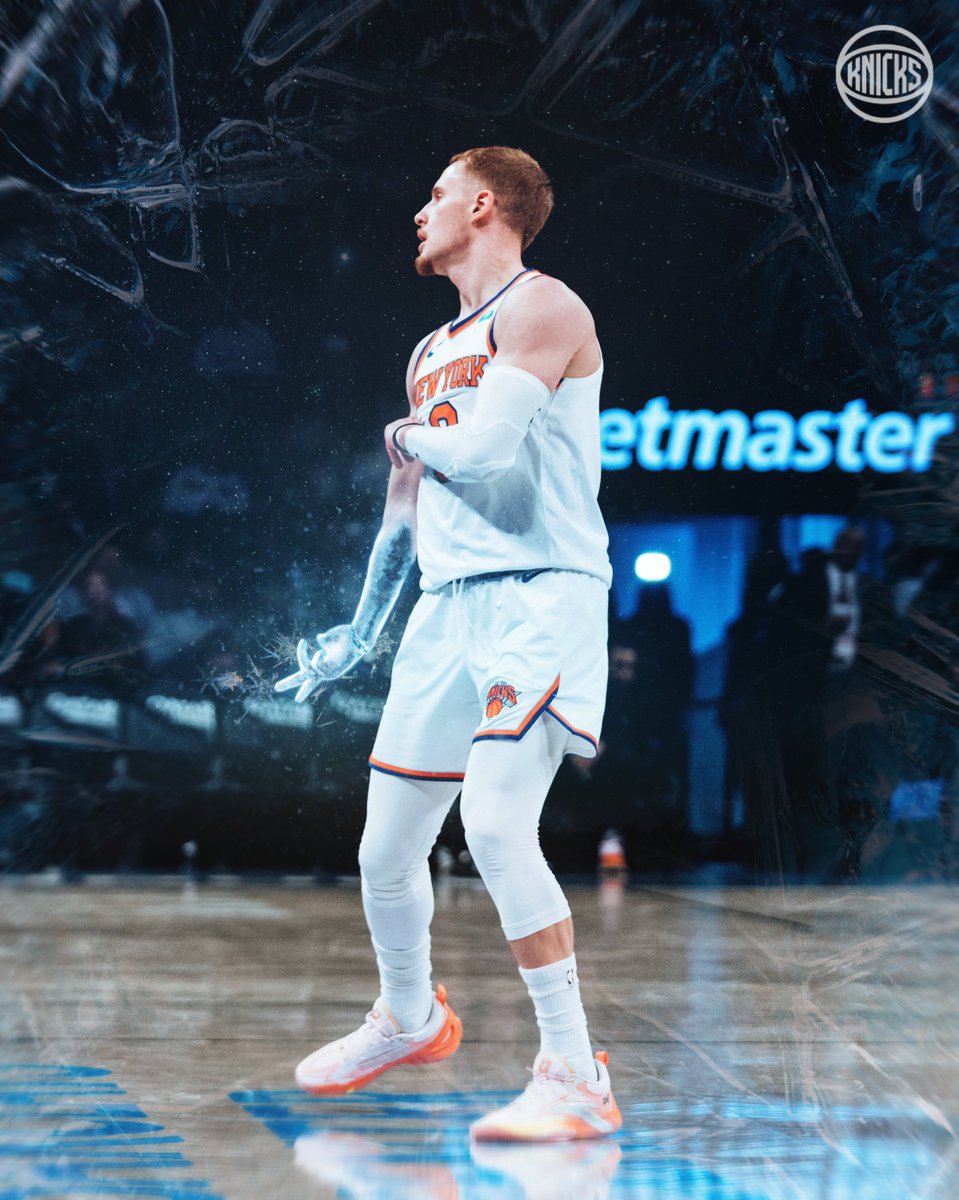 nyknicks's tweet photo. Donte DiVincenzo finished the regular season with 283 made three pointers, which ranked third in the NBA and first in Knicks single season history. https://t.co/6c6fveAnTg